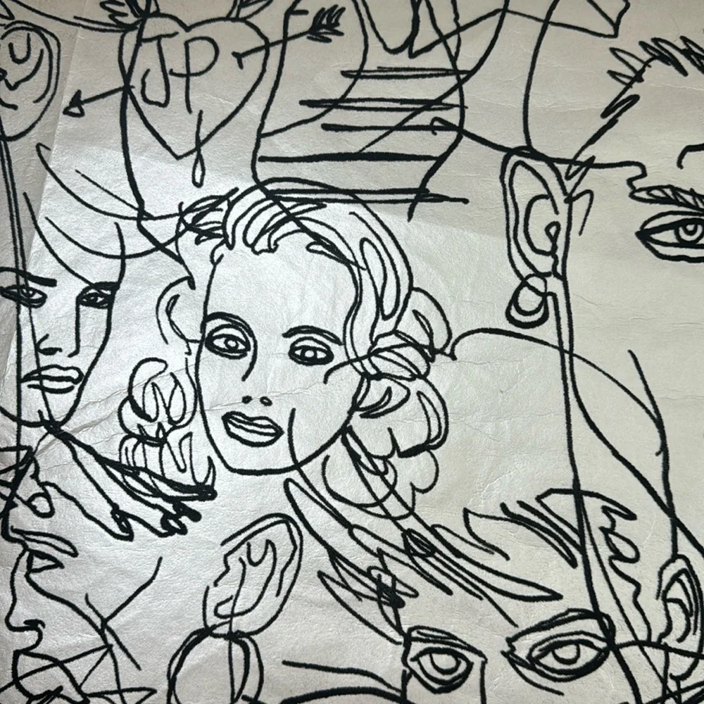 Jean Paul Gaultier croquis from